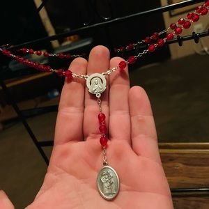 Vintage Christian 🩸 of the Lamb Prayer Beads